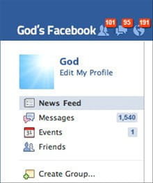 What if God Had a Facebook Feed?